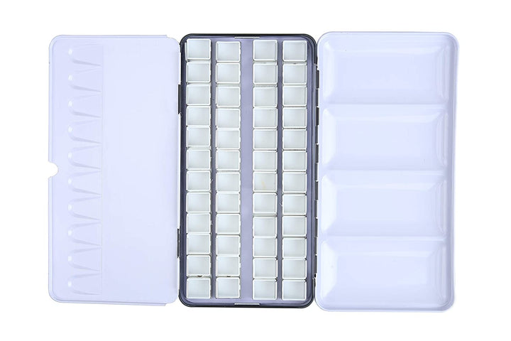 Empty Watercolour 48 Half Pan Metal Box (Pans Included) | Reliance Fine Art |Art Tools & AccessoriesPalettes