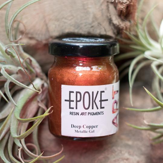 Epoke Metallic Pigments Deep Copper (75g) | Reliance Fine Art |Pigments for Resin & Fluid ArtResin and Fluid Art