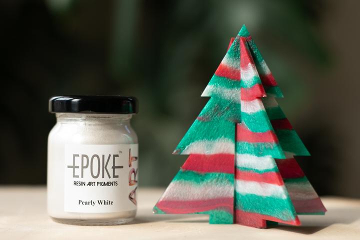Epoke Metallic Pigments Pearly White (75g) | Reliance Fine Art |Pigments for Resin & Fluid ArtResin and Fluid Art