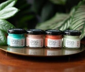 EPOKE Mini Pigment Kit EP4 Pastel Pop | Reliance Fine Art |Pigments for Resin & Fluid ArtResin and Fluid Art
