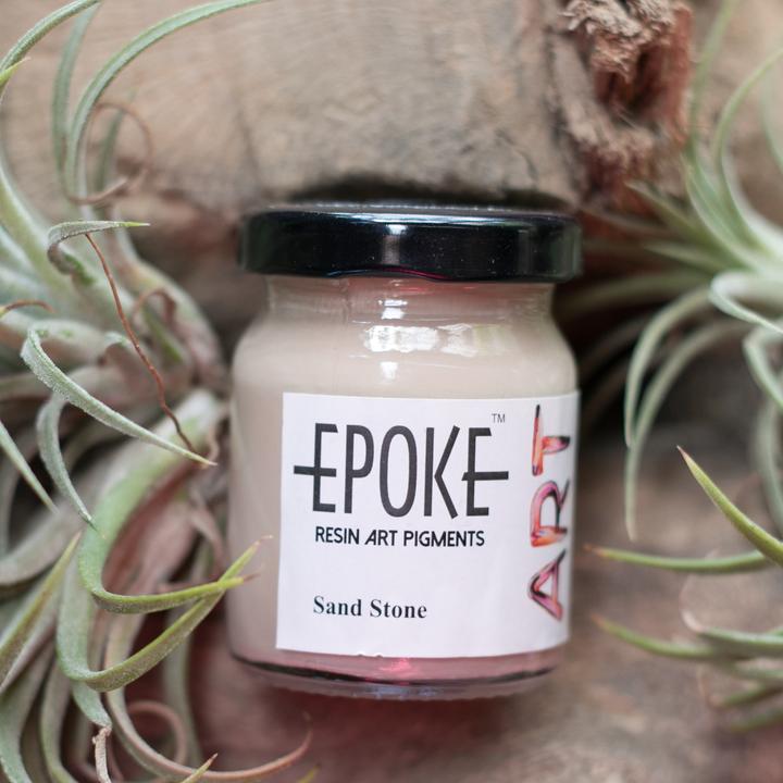 Epoke Opaque Pigments Sand stone (75g) | Reliance Fine Art |Pigments for Resin & Fluid ArtResin and Fluid Art