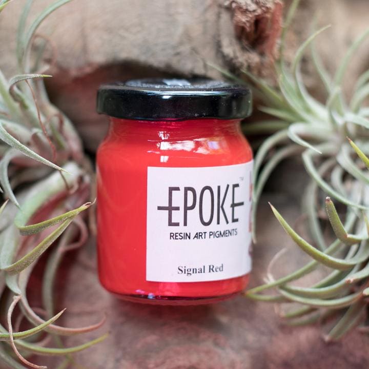 Epoke Opaque Pigments Signal Red (75g) | Reliance Fine Art |Pigments for Resin & Fluid ArtResin and Fluid Art