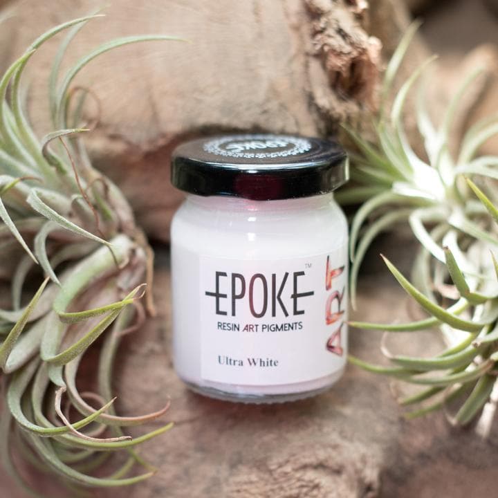 Epoke Opaque Pigments Ultra White (75g) | Reliance Fine Art |Pigments for Resin & Fluid ArtResin and Fluid Art