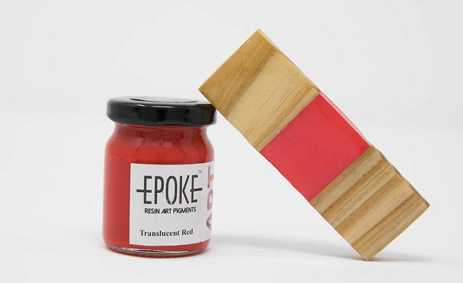 Epoke Resin Pigments Translucent Red 75g | Reliance Fine Art |Resin and Fluid Art