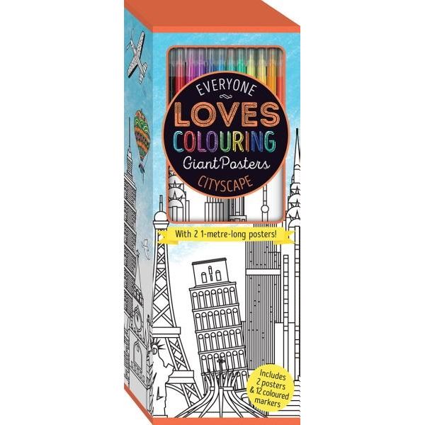 Everyone Loves Colouring City scape | Reliance Fine Art |