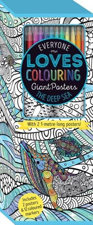 Everyone Loves Colouring The deep sea | Reliance Fine Art |