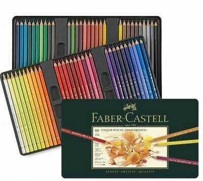Faber Castell Polychromos Pencils Set of 60 | Reliance Fine Art |Sketching Pencils Sets