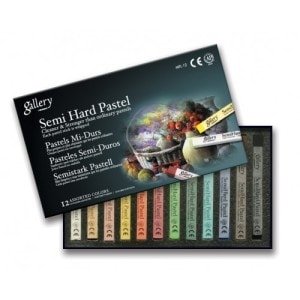 Gallery Soft Pastel 12 Shades | Reliance Fine Art |Pastels