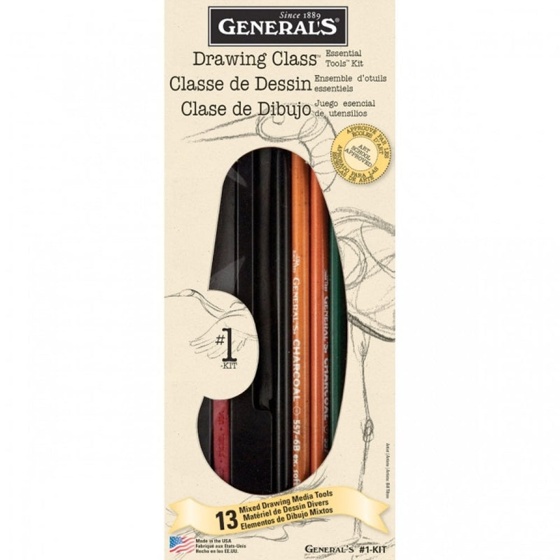 General`s® Drawing Class™ Essential Tools™ (1-KIT) | Reliance Fine Art ...