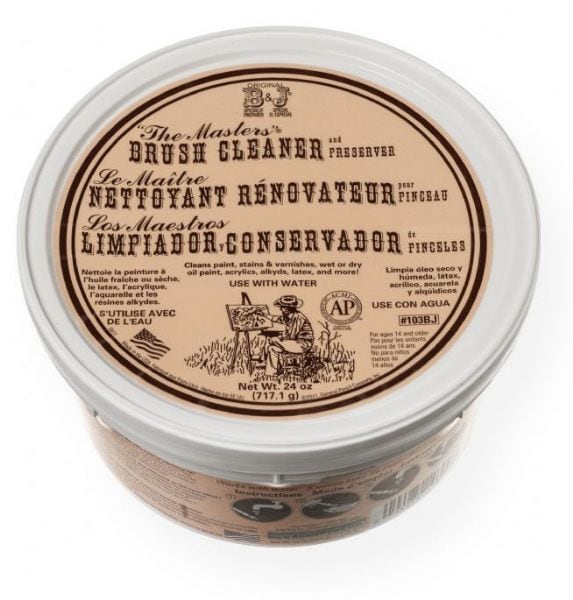 Generals Master`s Brush Cleaner & Preserver-24oz (103-BJ) | Reliance Fine Art |Acrylic Mediums & VarnishesOil Mediums & Varnish
