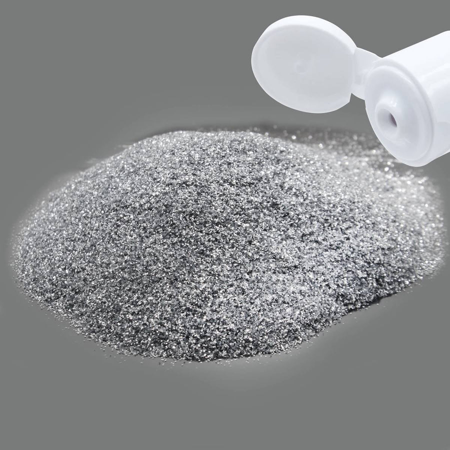 Glitter Powder Silver 20 gms (JGPSR00) | Reliance Fine Art |Resin and Fluid ArtTexture mediums for Resin and Fluid Art