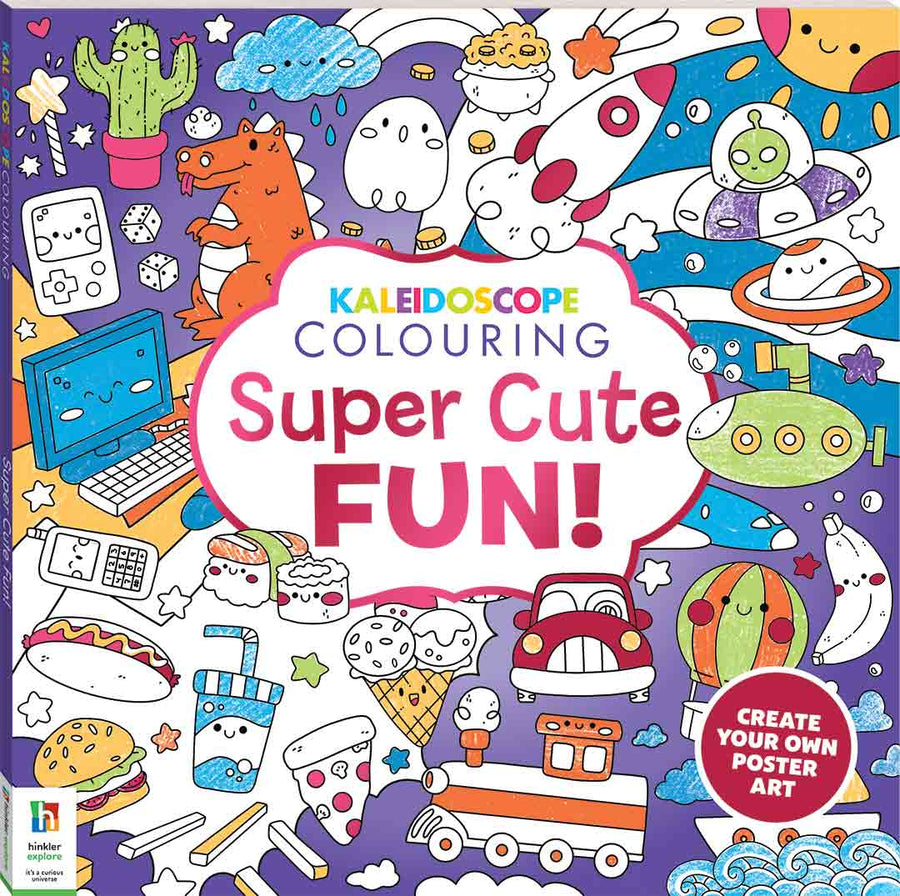 Kaleidoscope Colouring: Super Cute Fun | Reliance Fine Art |