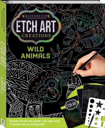Kaleidoscope Etch Art Creations Wild Animals | Reliance Fine Art |
