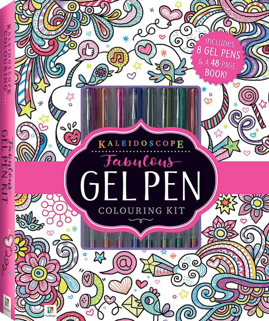 Kaleidoscope Gel pen colouring Kit | Reliance Fine Art |