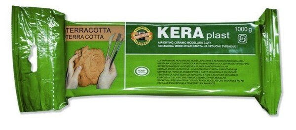 Kohinoor Terracotta Kera Plast Clay 1000gm | Reliance Fine Art |Clay