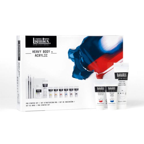 Liquitex Heavy Body Professional Acrylic Set - Pro Starter | Reliance Fine Art |Acrylic Paint SetsPaint Sets