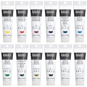 Liquitex Professional Heavy Body Acrylic Set Of 12 | Reliance Fine Art |Acrylic Paint SetsPaint Sets