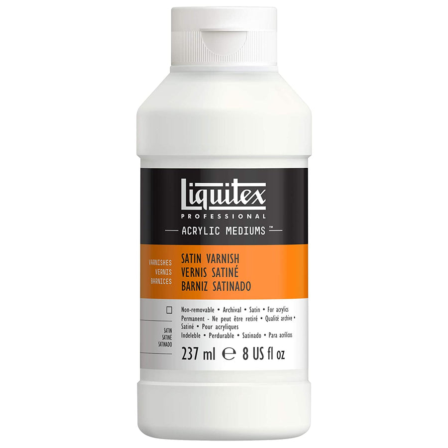 Liquitex Satin Varnish 237ml | Reliance Fine Art |Acrylic Mediums & Varnishes