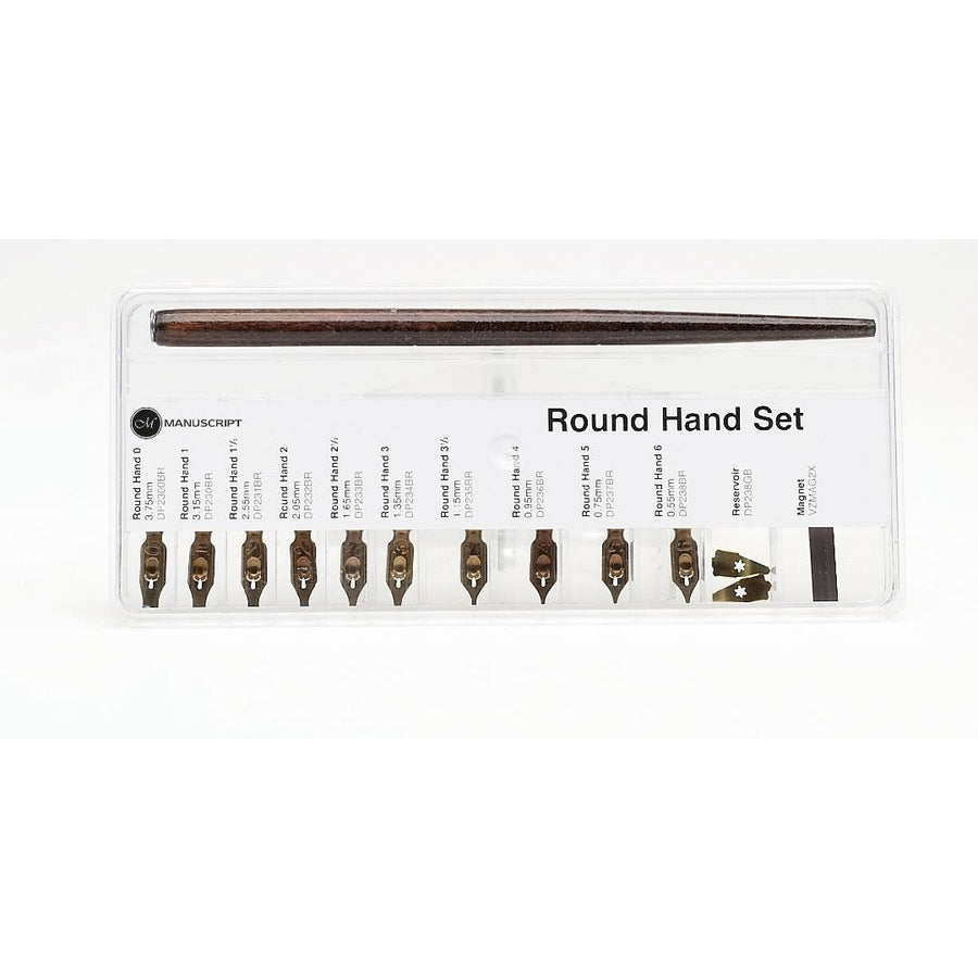 Manuscript Round Hand Selection Set Of 11 (MDP280) | Reliance Fine Art |Calligraphy & Lettering