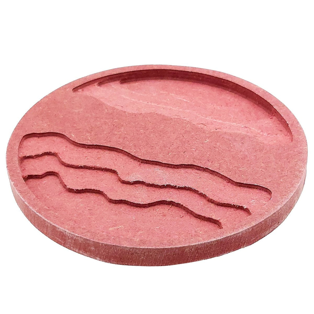 MDF Tea Coaster for Resin Craft 3D Round (TCRC05) | Reliance Fine Art |Moulds & Surfaces for Resin and Fluid ArtResin and Fluid Art