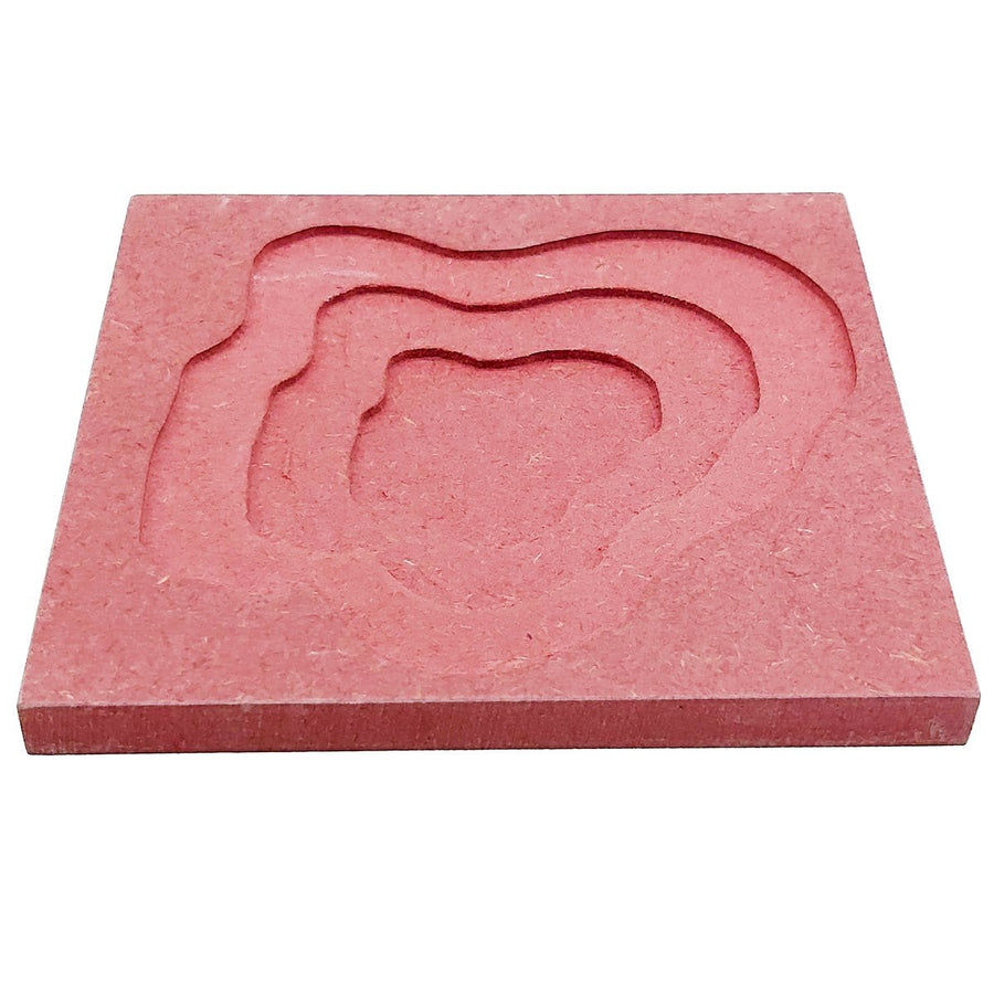 MDF Tea Coaster for Resin Craft 3D Square (TCRC06) | Reliance Fine Art |Moulds & Surfaces for Resin and Fluid ArtResin and Fluid Art