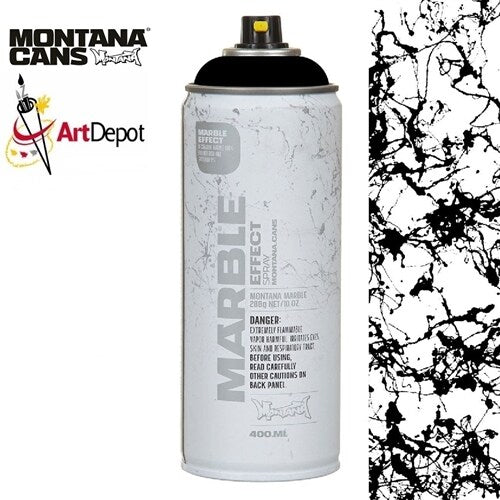 MONTANA EFFECT MARBLE BLACK -EM9000 | Reliance Fine Art |Spray Paint