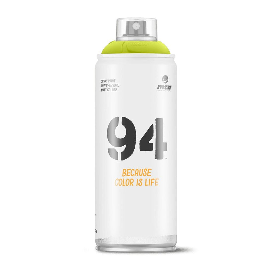 MTN 94 Spray Paint Lemon Yellow 400ml | Reliance Fine Art |Spray Paint