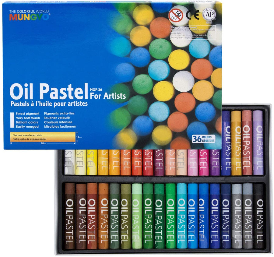 Mungyo Oil Pastel 36 Colours | Reliance Fine Art |Pastels