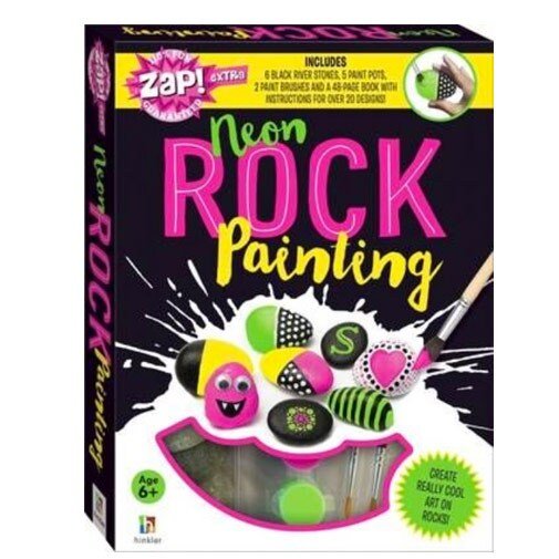 Neon Rock Painting | Reliance Fine Art |