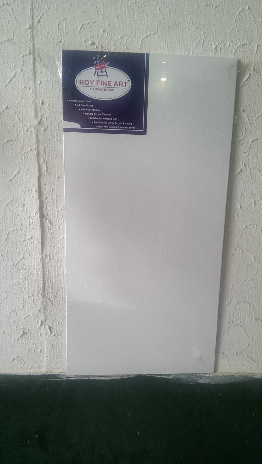 Panel Canvas Board 12 X 24 Inch | Reliance Fine Art |Panel Canvas Board