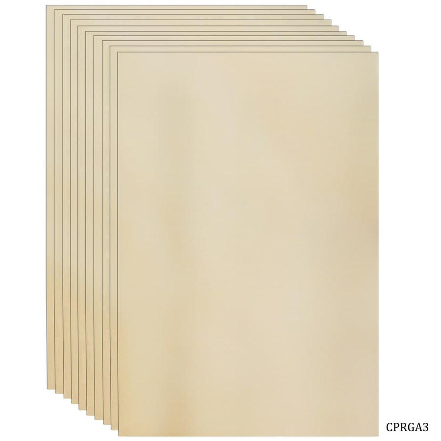 Paper Rose Gold Mirror A4 10 Sheet Pack (CPRGA3) | Reliance Fine Art |Sketch Pads & Papers