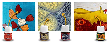 Pebeo Vitrail Discovery Mixed Media Set of 6 (Glass Colours 754701) | Reliance Fine Art |Glass & Silk ColoursPebeo Vitrail Glass Colours