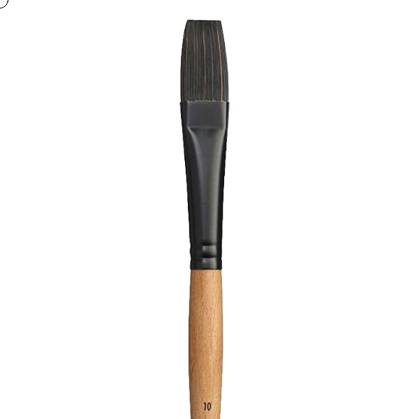 Princeton Catalyst Polytip Brush Synthetic Flat Long Handle SIZE 10 (P6400F10),Brush for Acr n Oil | Reliance Fine Art |Oil BrushesOil Paint BrushesPrinceton Catalyst Polytip Brushes