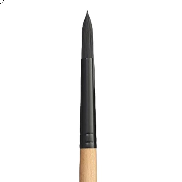 Princeton Catalyst Polytip Brush Synthetic Round Long Handle Size 6 (P6400R6),Brush for Acr n Oil | Reliance Fine Art |Oil BrushesOil Paint BrushesPrinceton Catalyst Polytip Brushes