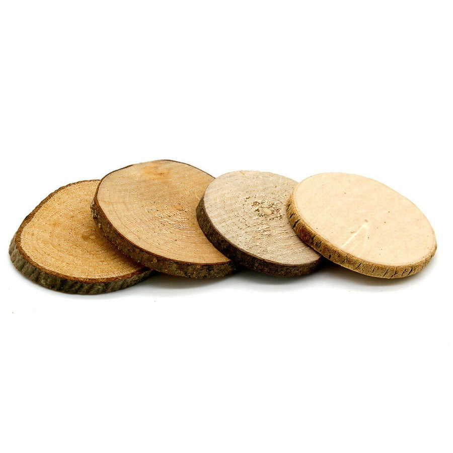 Round Wood Plate 2cm Pack of 4 Pcs (RWP2CM) | Reliance Fine Art |Moulds & Surfaces for Resin and Fluid ArtResin and Fluid Art