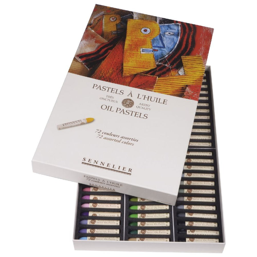 Sennelier Artist Oil Pastels Set of 72 | Reliance Fine Art |Pastels