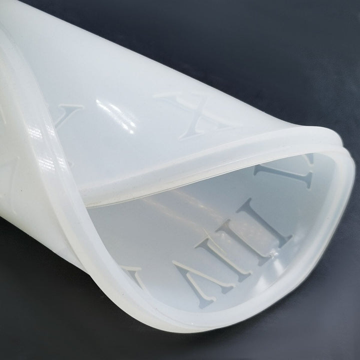 Silicone Mould Roman Watch 10 inch (SMRW00) | Reliance Fine Art |Moulds & Surfaces for Resin and Fluid ArtResin and Fluid Art