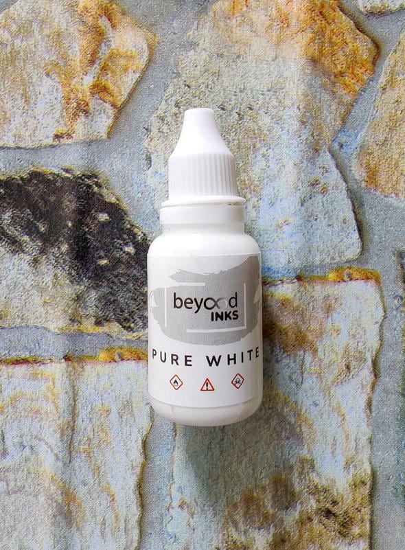 White Alcohol Ink Resin Alcohol Ink Sinker - 20 ML | Reliance Fine Art |Alcohol InkArtist InksPigments for Resin & Fluid Art