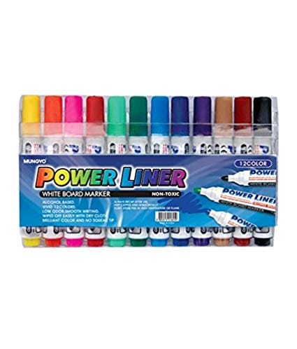 White Board Marker Set of 12 Color | Reliance Fine Art |Office StationeryStationery