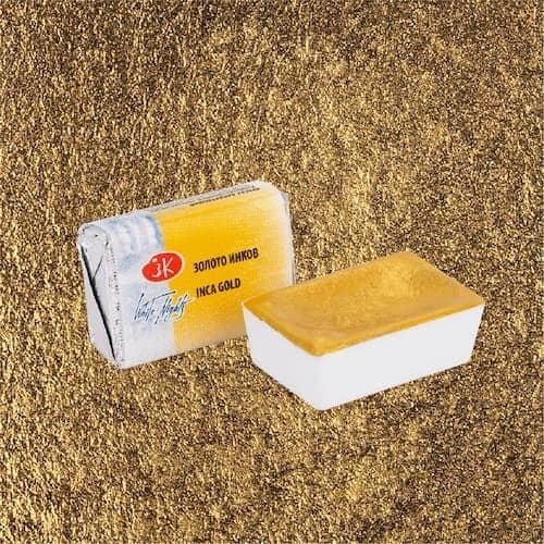 White Nights Artist Watercolour Full Pan Inca Gold (969) | Reliance Fine Art |St. Petersburg White Nights Watercolor Full PansWater ColorWatercolor Paint