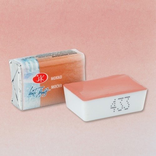 White Nights Artist Watercolour Full Pan Mocha (433) | Reliance Fine Art |St. Petersburg White Nights Watercolor Full PansWater ColorWatercolor Paint