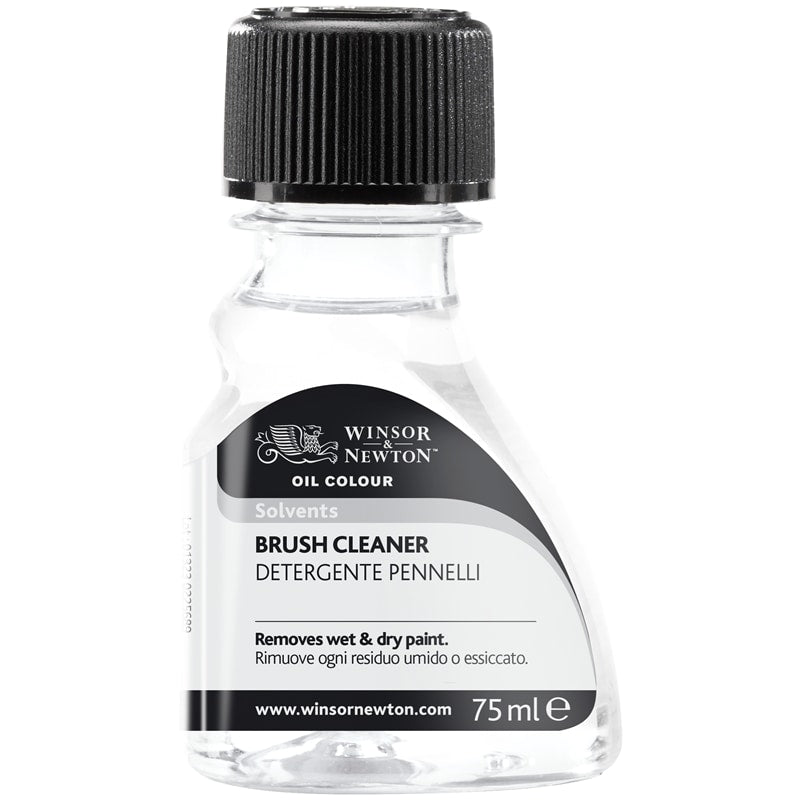 WINSOR NEWTON BRUSH CLEANER 75ML | Reliance Fine Art |Acrylic Mediums & VarnishesOil Mediums & Varnish