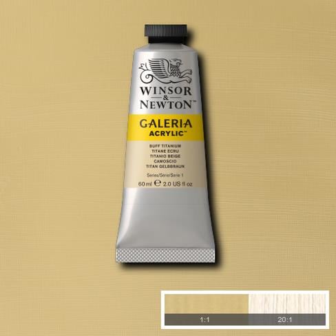 Winsor & Newton Galeria Acrylic 60ML Buff Titanium | Reliance Fine Art |Acrylic PaintsWinsor Newton Galeria Acrylic Paint